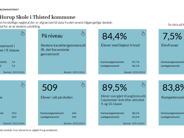 Resultater og nøgletal